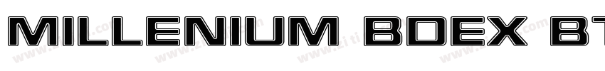 Millenium BdEx BT 常规字体转换